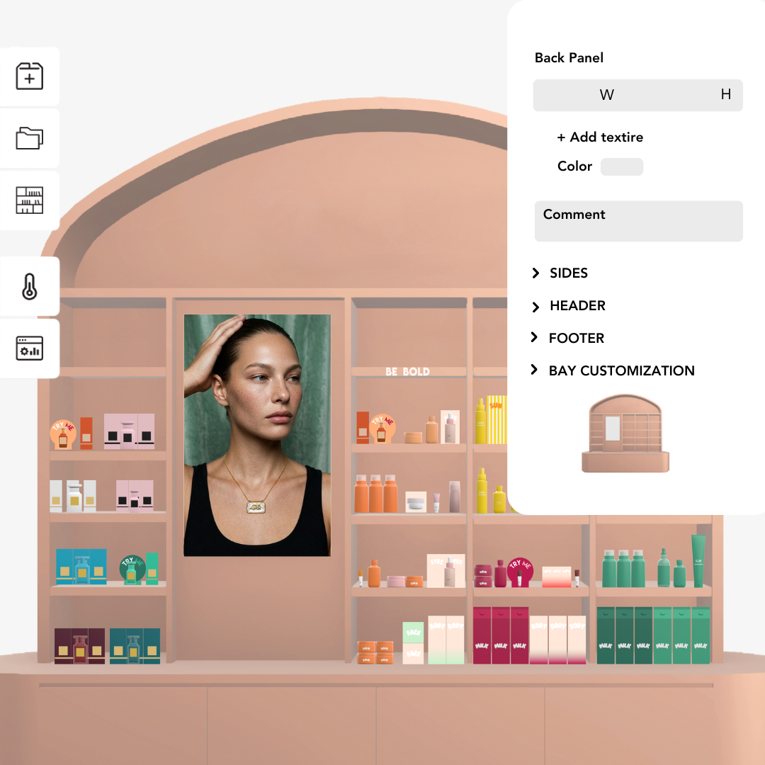 A single Environment_Build planogram