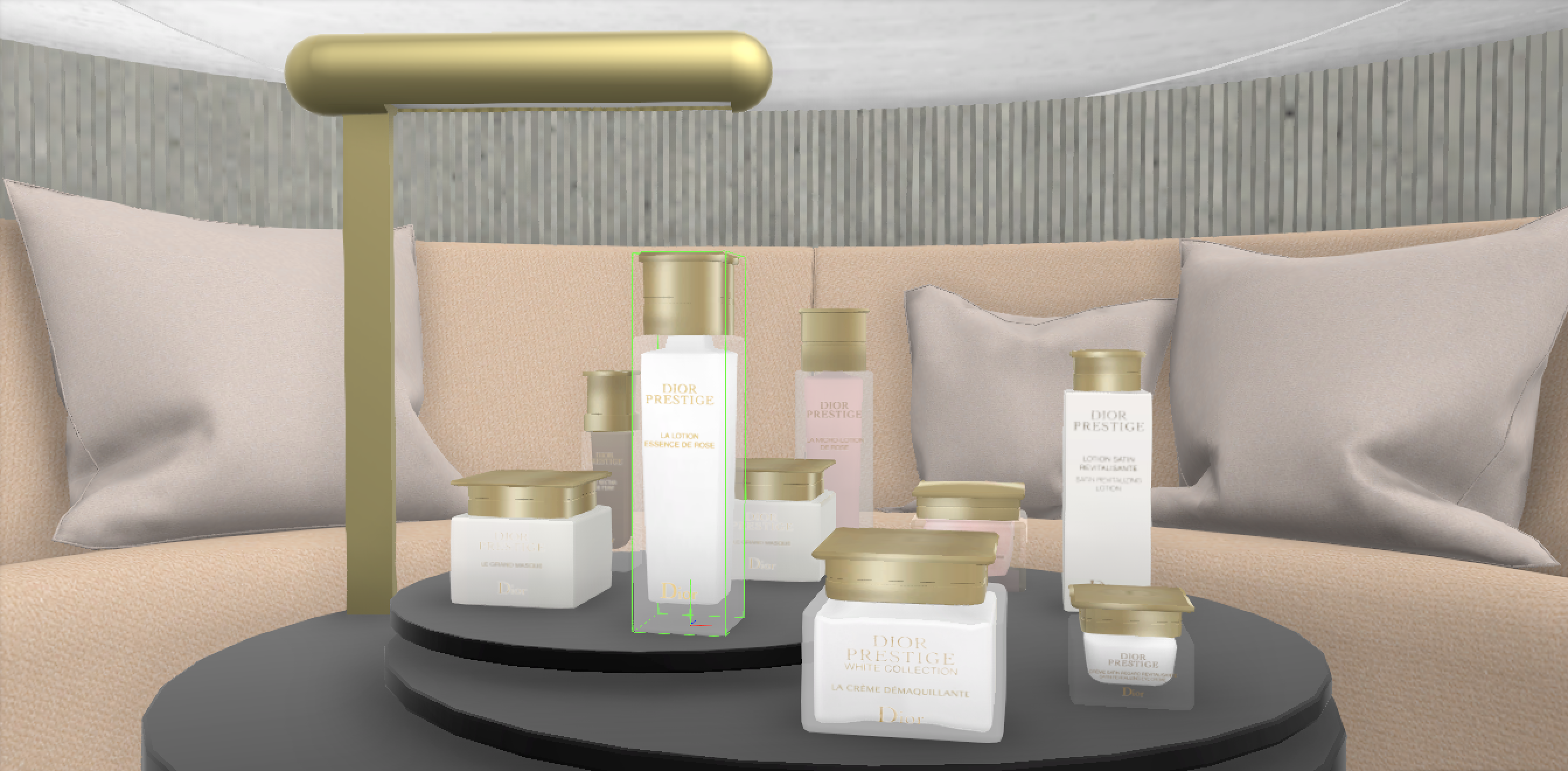 Dior Planogram Display 3D-1