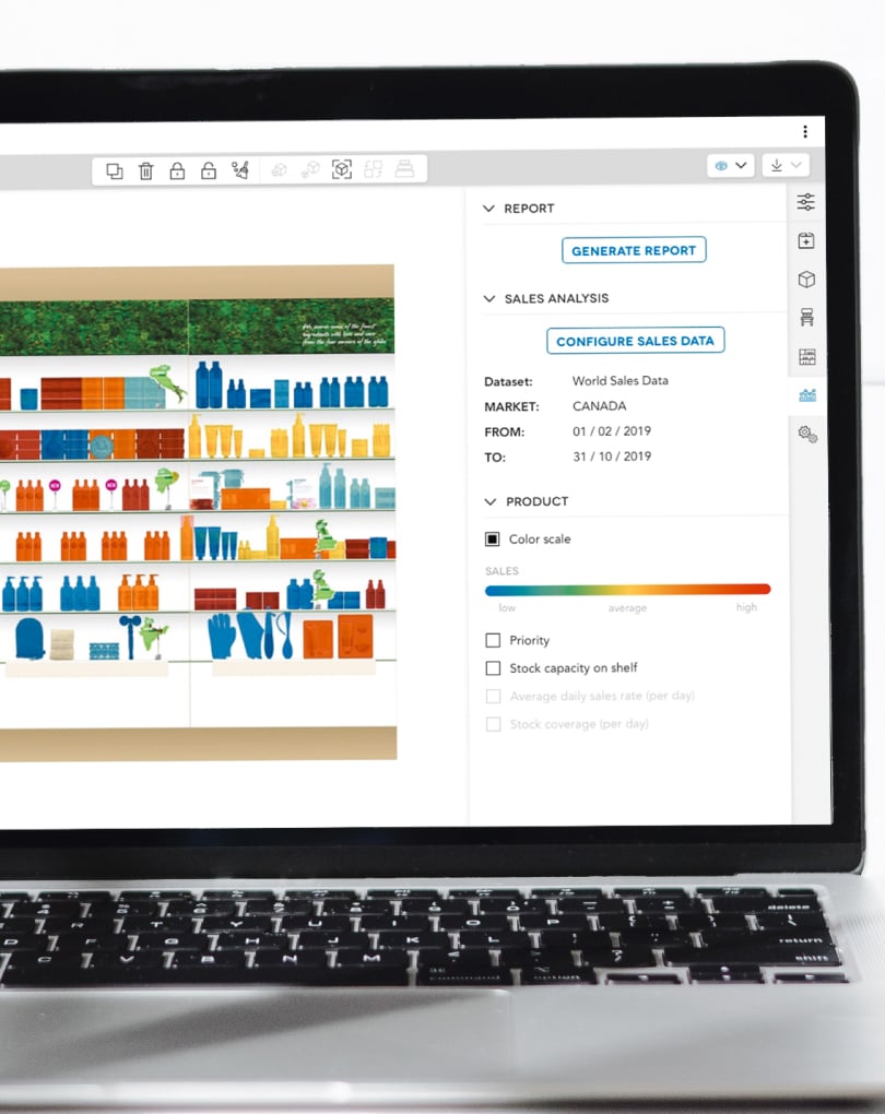 Store - heat map