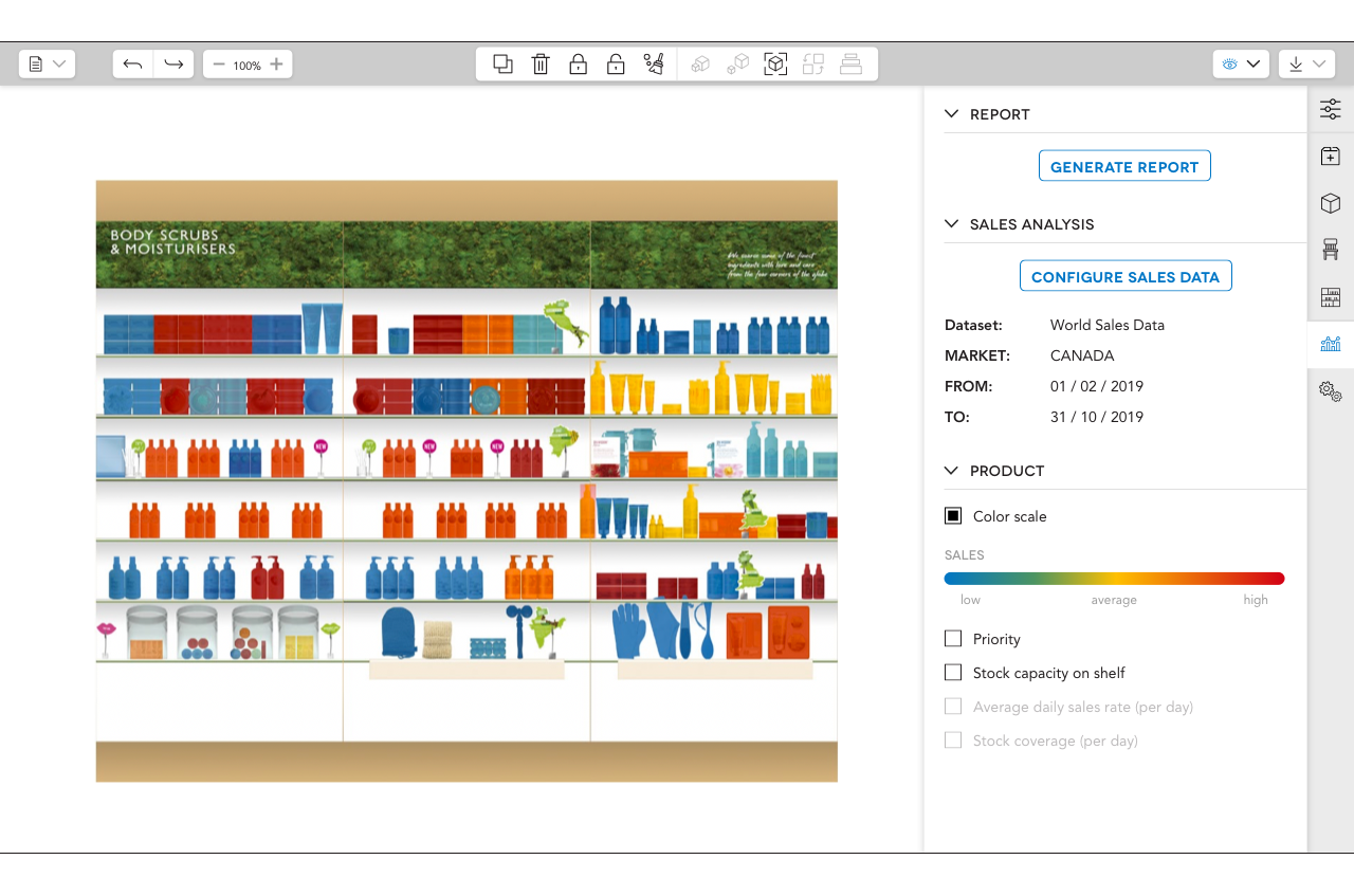 retail software analyze sales data